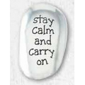Stay Calm And Carry On Thumb Stone